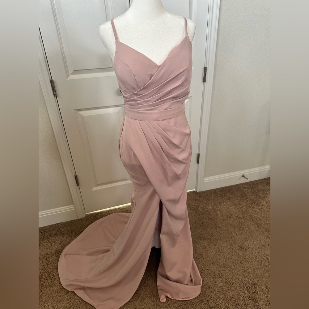 Blush pink formal